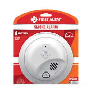 First Alert Standard Hardwire Interconnect Smoke Alarm w/  Battery Backup Sealed